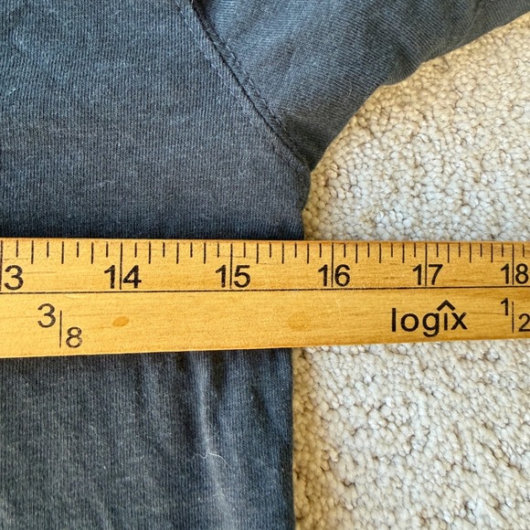 ONNO Bamboo T-Shirt Mens XS Charcoal Gray New Sustainable Short Sleeve Tee - Picture 8 of 10